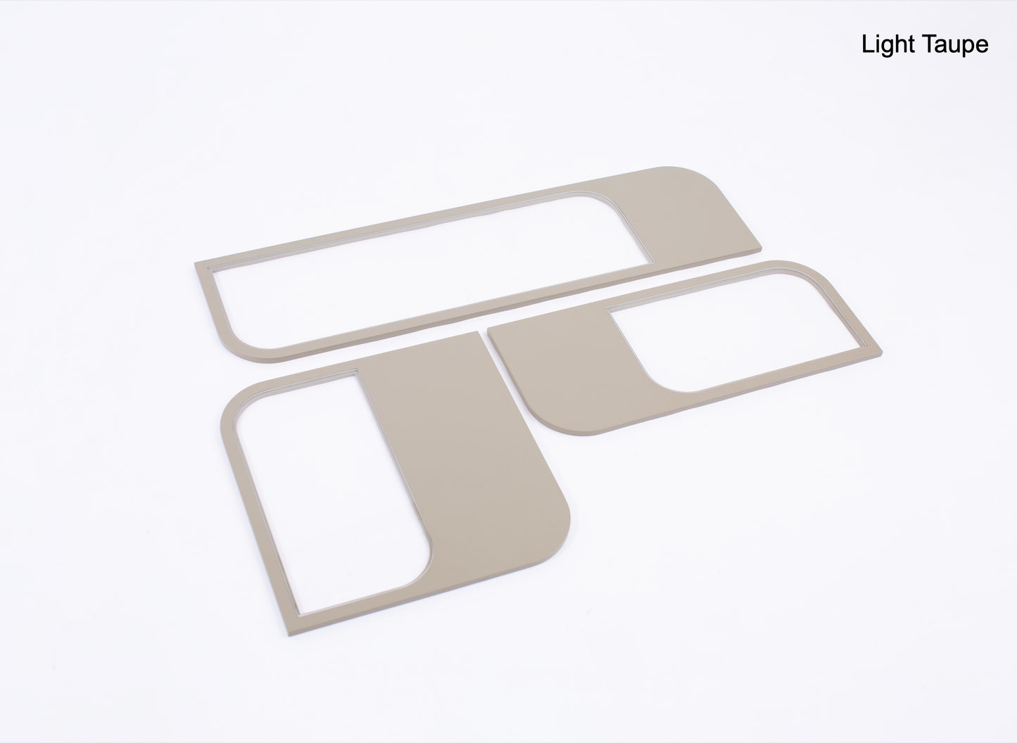 Transparent collection - Set of 3