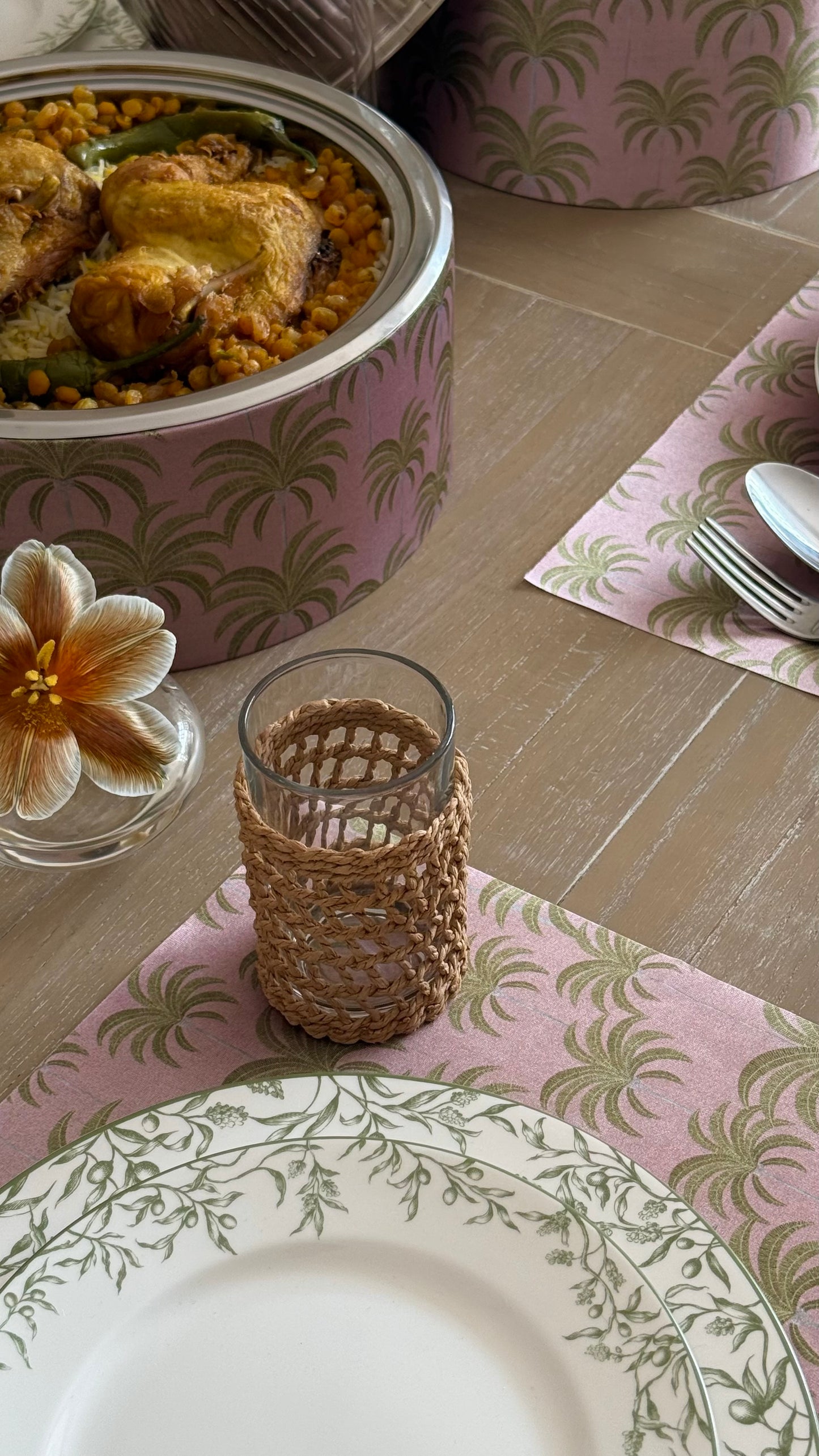 Palm Collection - Pink set