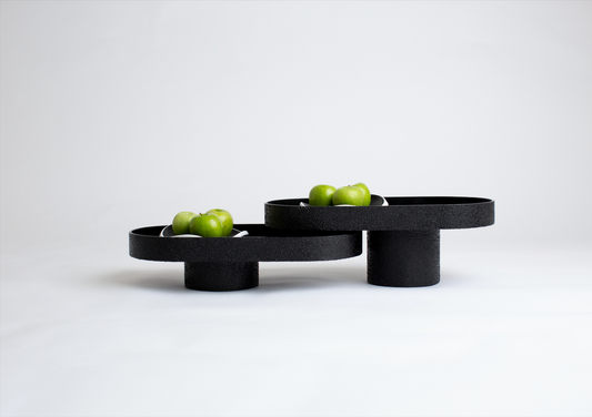 Trays set - Black