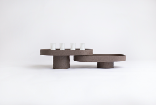 Trays set - Brown